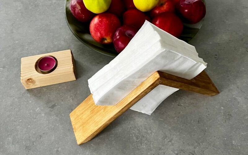 You are currently viewing Wood Napkin Holder