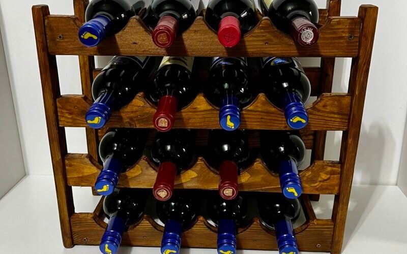 You are currently viewing Rustic Wine Rack 16 Bottles