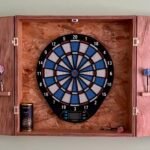 Dart Board Wood Box