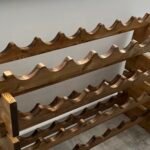 Custom Rustic Scalable Wine Rack