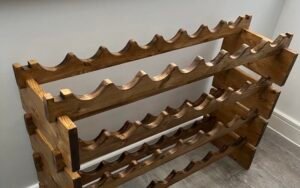 Read more about the article Custom Rustic Scalable Wine Rack
